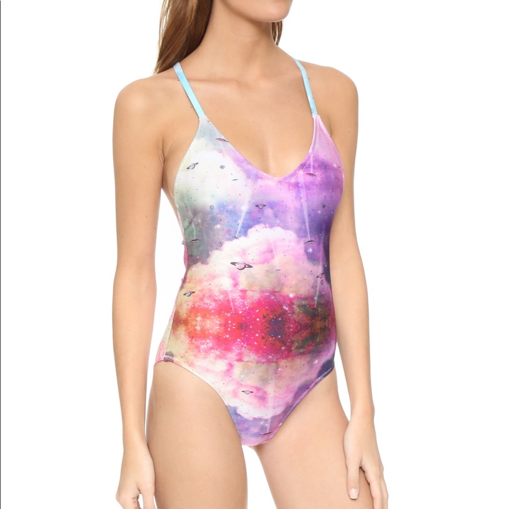 Wildfox Space Cadet One Piece Swimsuit